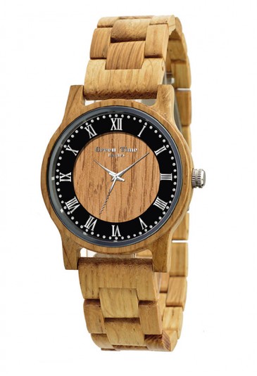 Orologio Legno Botti Barrique Numeri Romani Cavatappi Nero Pensione