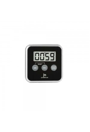 Contaminuti Timer Da Cucina Cronometro Allarme Sonoro Colore Nero Lowell JT5412-N