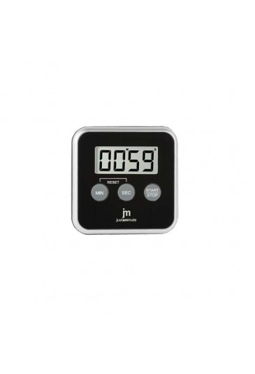 Contaminuti Timer Da Cucina Cronometro Allarme Sonoro Colore Nero Lowell JT5412-N