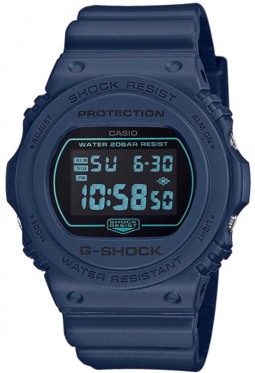 Casio G-Shock Blu Navy Nero DW-5700BBM-2ER