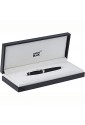 Penna Sfera MontBlanc Meisterstuck Platinum Line Nera Misura Piccola 108749