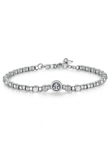 Bracciale Luca Barra Acciaio Ancora BA1141