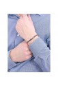 Bracciale Luca Barra Acciaio Ematite Nera BA1232