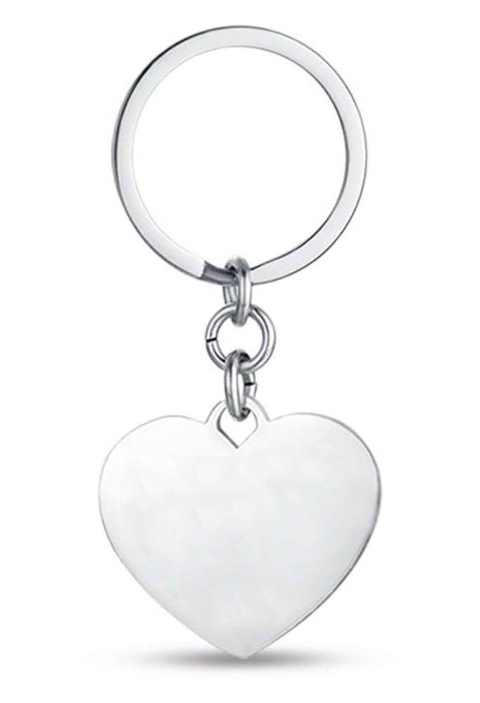 LONYOO Acciaio Inossidabile Coppie Giraffa Portachiavi Auto Chiave Portafoglio Portachiavi San Valentino Giraffa Regali per Donna Ragazza Charms (Argento Placcato