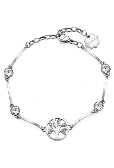 Bracciale Brosway Chakra Acciaio Albero Vita BHKB036