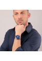 Orologio Philip Watch Uomo Caribe Automatico Quadrante Blu Datario R8223216004