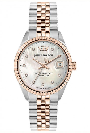 Orologio Philip Watch Donna Caribe Solo Tempo Madreperla Diamanti