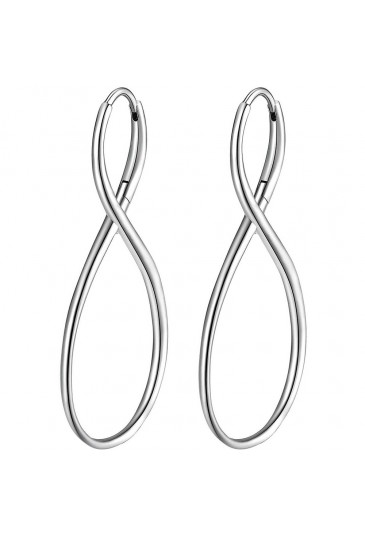 Orecchini Brosway Ribbon Infinito Acciaio Anallergico BBN27