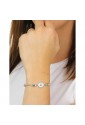 Bracciale Brosway Chakra Coccinella Incisione Buona Fortuna Acciaio Cristalli BHKB108