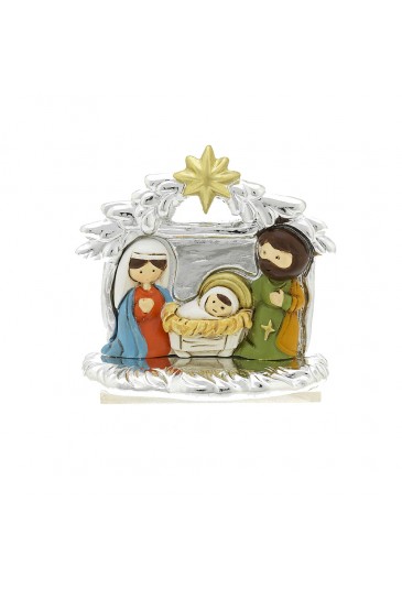 Presepe Natalizio Smaltato Da Appoggio Regalo Natale Bagutta 8448-01