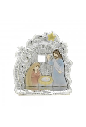 Presepe Natalizio Smaltato Da Appoggio Regalo Natale Bagutta 8448-09