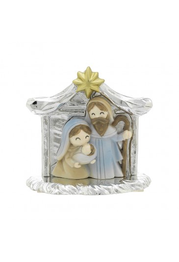 Presepe Natalizio Smaltato Da Appoggio Regalo Natale Bagutta 8448-10