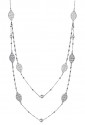 Collana Broswey Tailor Acciaio Elementi Traforati Cristalli Crystal BIL01