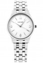 Orologio Polso Lowell Analogico Solo Tempo Quadrante Bianco Numeri Arabi Indici Uomo PL5392-0100