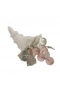 Cornucopia Vetro Murano Uva Rosa Simboli Portafortuna Cornetto Monete Gioielli NFC 5706