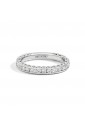 Anello Recarlo Veretta Tuttogiro Modello Anniversary Diamanti Baguette Oro Bianco 18KT R01GD013-18