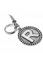 Collana Lunga Dvccio Freedom Argento Brunito Lettera C Large Charm Cornetto Portafortuna 2FXFNFM