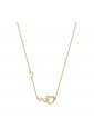 Collana Luca Barra Acciaio Gold Cuore Infinito CK1575