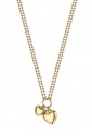 Collana Luca Barra Acciaio Gold Cuori CK1638