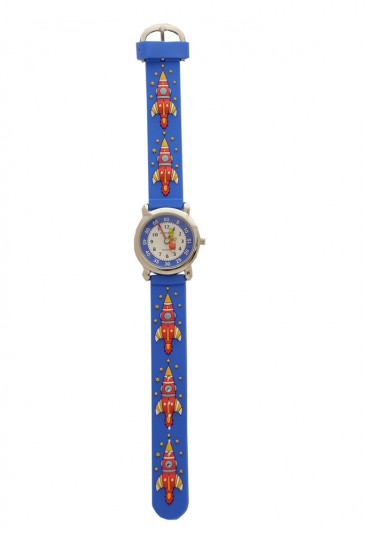 Orologio Bambino Da Polso Acciaio Cinturino Gomma Colore Verde Disegno Bradipi Lowell PJ0551-9