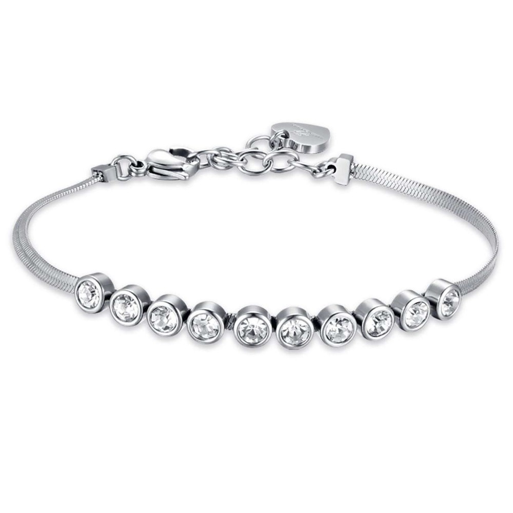 luca barra - BRACCIALE DI PERLE SINTETICHE BIANCHE DONNA