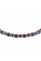 Bracciale Luca Barra Pietre Multicolor Acciaio BA1349