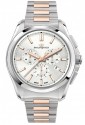 Orologio Philip Watch Amalfi Cronografo Datario Cinturino Bicolore Quadrante Bianco Uomo R8273618005