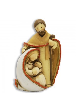 Presepe Resina Corallo Lavorazione Artigianale Fatto A Mano Made In Italy Adriana Xhilone PB 0443-2