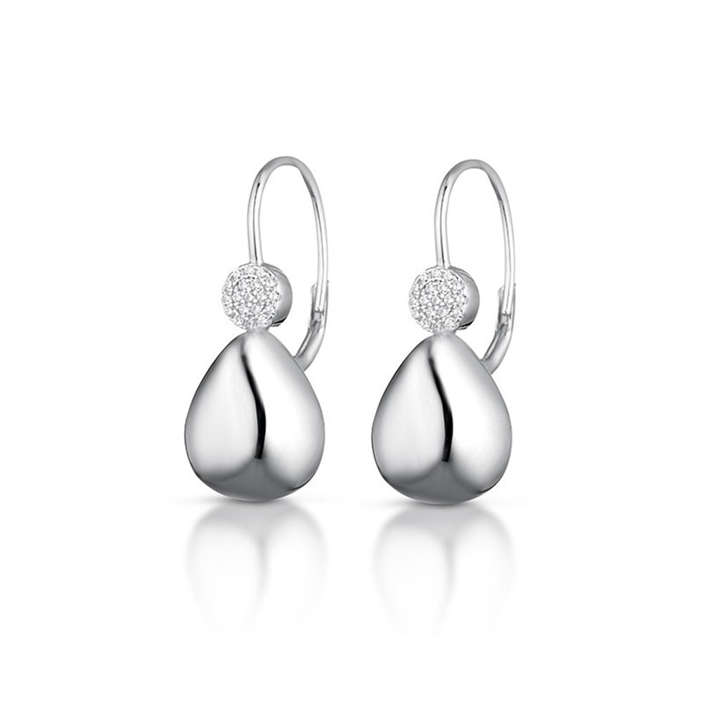 Orecchini Pendenti In Argento Sterling 925 A Goccia - Forma Girasole/Ovale/Pianeta, Ipoallergenici, Regalo Per Lei