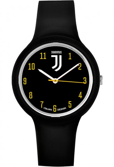 6B6002013000B - JUVENTUS - the cartoon world - OROLOGIO DA POLSO IN  SILICONE UFFICIALE JUVENTUS nero a