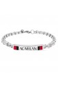 Bracciale Milan Official Product Acciaio Uomo B-MB002UAR