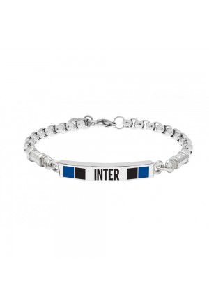 Bracciale Inter Official Product Acciaio Uomo B-IB002UAS