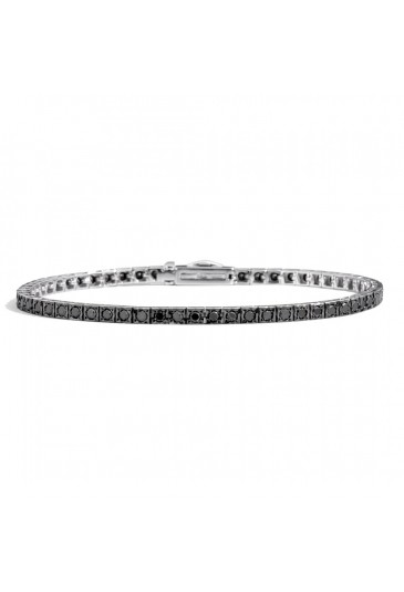 Bracciale Tennis Recarlo Facet Oro 18kt Diamanti T39SE881/D-18