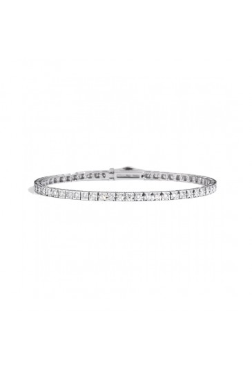 Bracciale Tennis Recarlo Facet Oro 18kt Diamanti T39SE881/D-18