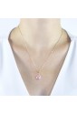 Collana Girocollo Coccinella Smalto Rosa Diamanti Oro 18kt Fantasia Monile C35120B