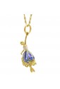 Collana Girocollo Ballerina Smalti Oro 18kt Fantasia Monile LC3M1FM