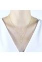 Collana Girocollo Ciondolo Ballerina Oro Giallo 18kt Fantasia Monile BHAV2FM