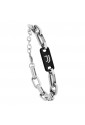 Bracciale Juve Squadra Calcio Prodotto Ufficiale Acciaio Lowell B-JB013UAS