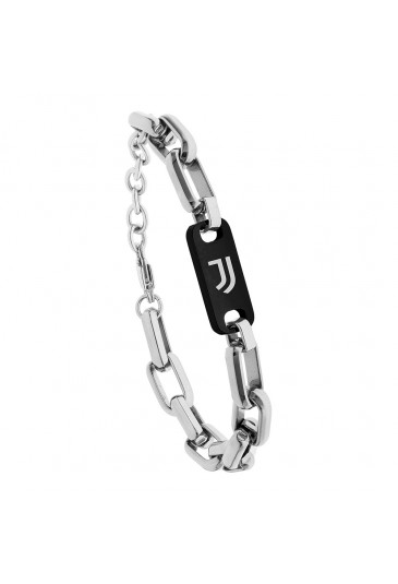 Bracciale Juve Squadra Calcio Prodotto Ufficiale Acciaio Lowell B-JB013UAS