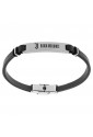 Bracciale Juve Squadra Calcio Prodotto Ufficiale Pelle Acciaio Lowell B-JB014ULN