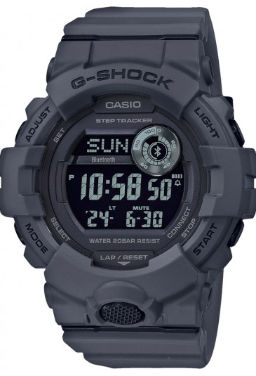 Orologio Casio G-Shock Digitale Bluetooth Smartphone Time Antiurto Nero Grigio GBD-800UC-8ER