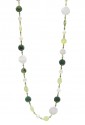 Collana Lunga 80cm Verde ZSEABFM