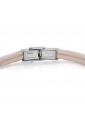 Bracciale Luca Barra Corda Beige Ancora Acciaio BA1003