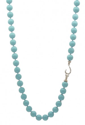 Collana Pasta Turchese Argento 5252