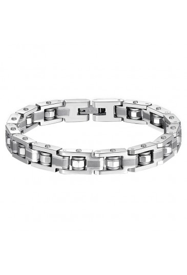 Bracciale Brosway Doha Acciaio Ludico Satinato Uomo BDH11