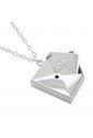 Collana Busta Rodio Targa Quadrifoglio KX5XVFM3