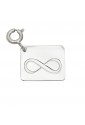 Collana Busta Rosa Targa Infinito 2YBZFFM4