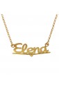 Collana Nome Elena Argento Rosegold Made In Italy My Charm 8QGRUFM