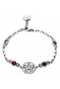 Bracciale Brosway Chakra Fiore Di Loto Acciaio Cristalli Rosa BHKB112