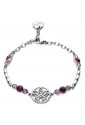Bracciale Brosway Chakra Fiore Di Loto Significato Rinascita Forza Acciaio Cristalli Rosa BHKB112